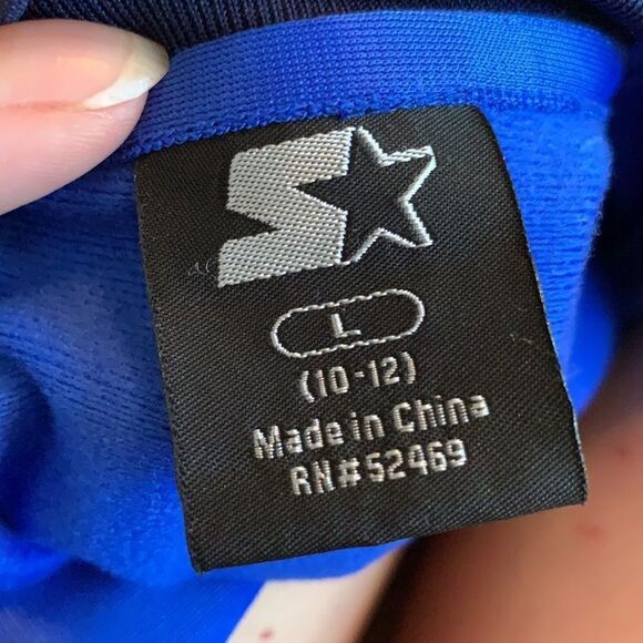 Starter blue jacket with black trim - Picture 8 of 10